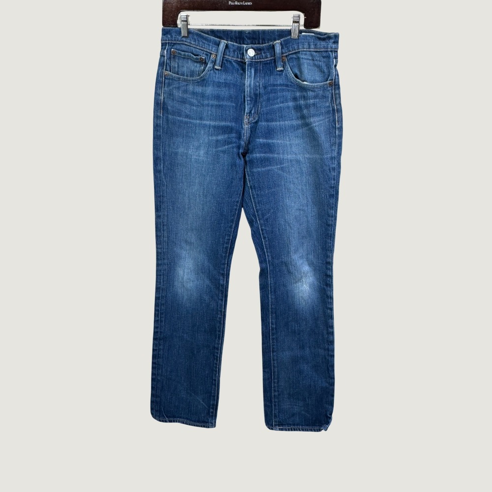 Levis 511 Slim Fit Jeans 30x32 Blue‎ White Oak Cone Denim Heritage Americana